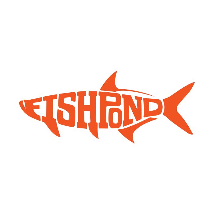 Fishpond Thermal Die Cut Sticker in King